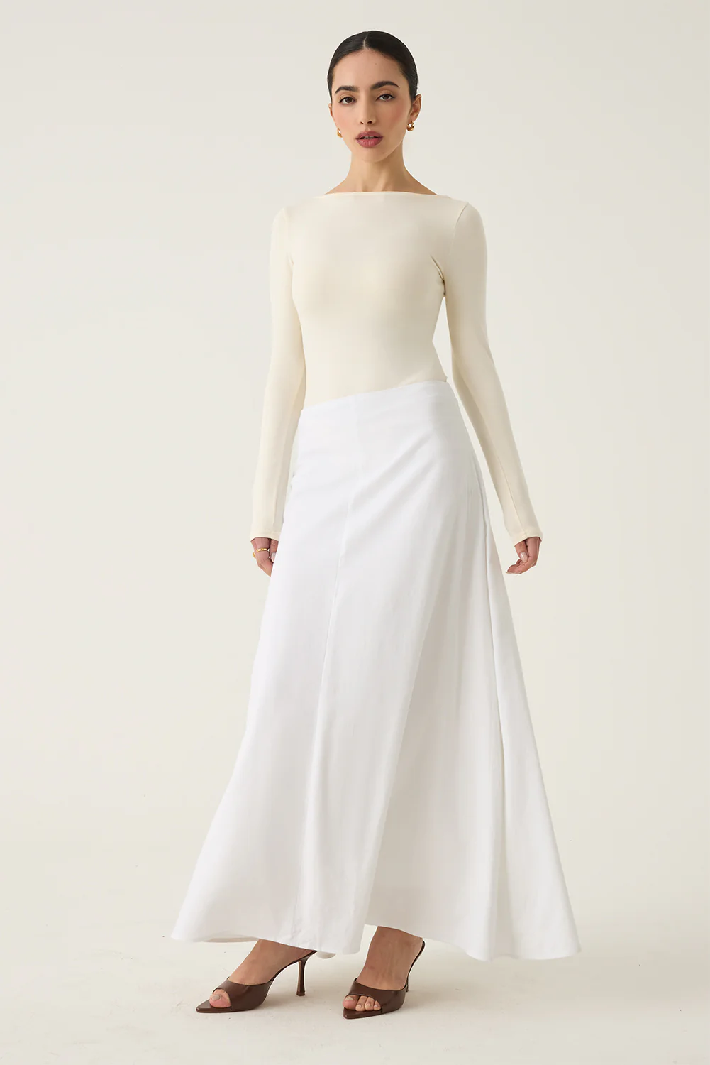 A-Line Maxi Skirt