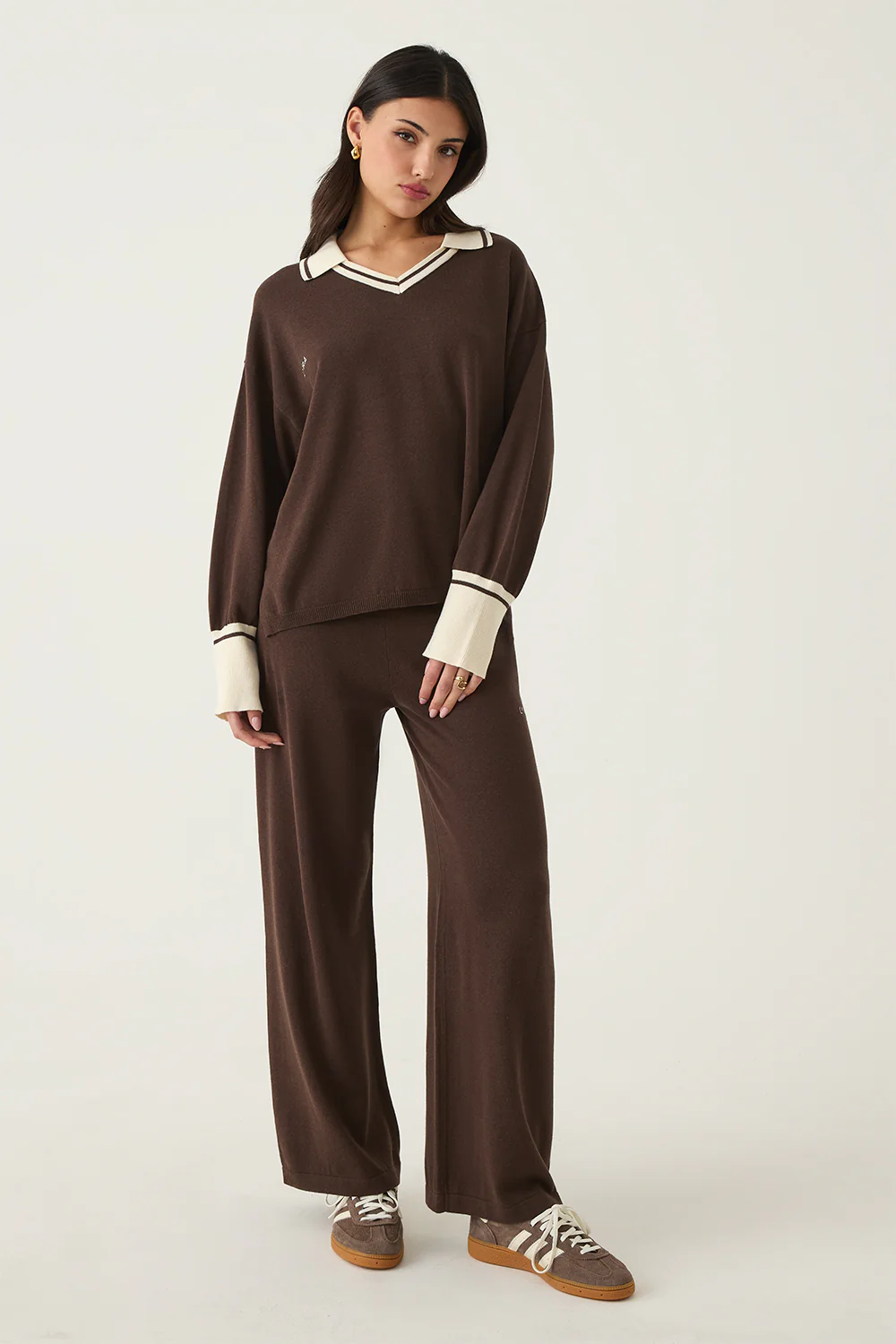 Accent Knit Trousers