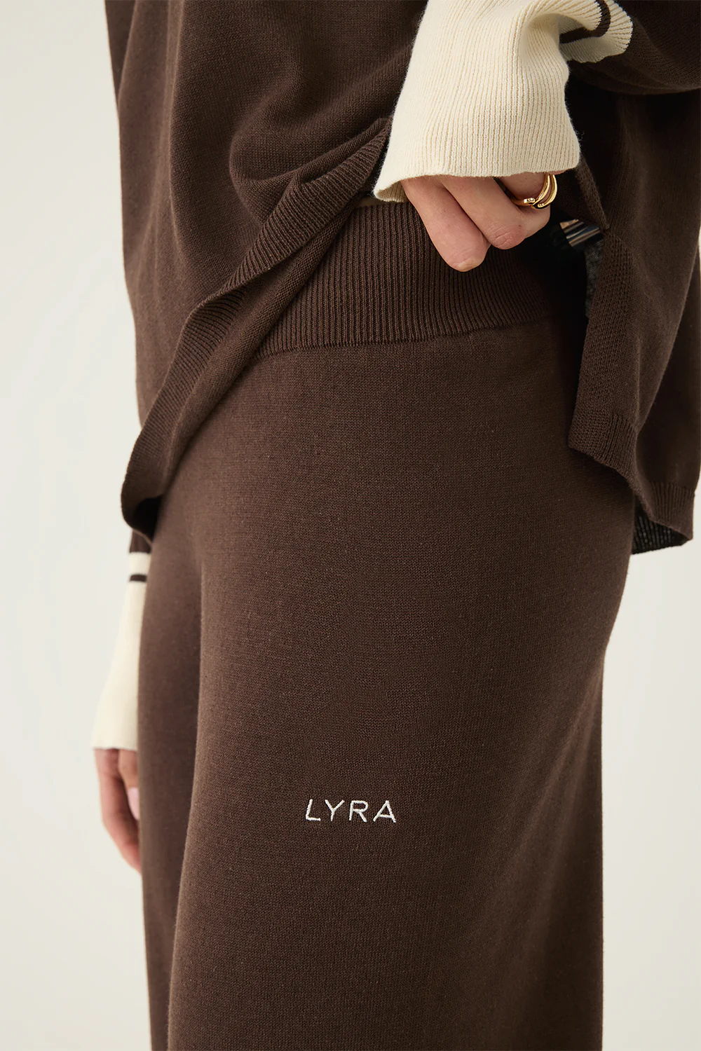 Accent Knit Trousers - Image 2