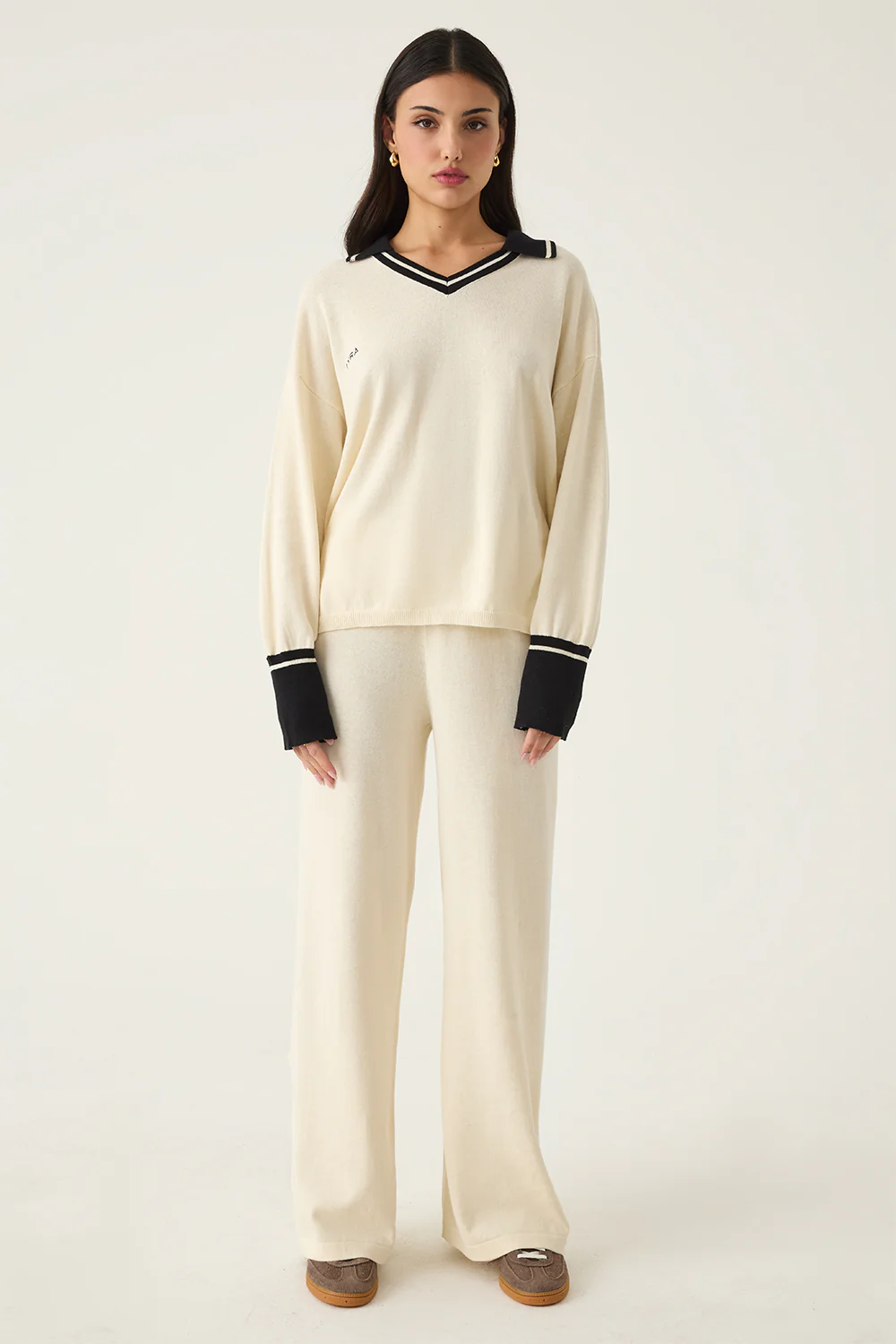 Accent Knit Trousers - Image 5