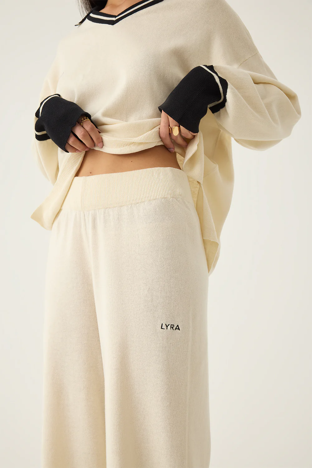 Accent Knit Trousers - Image 6