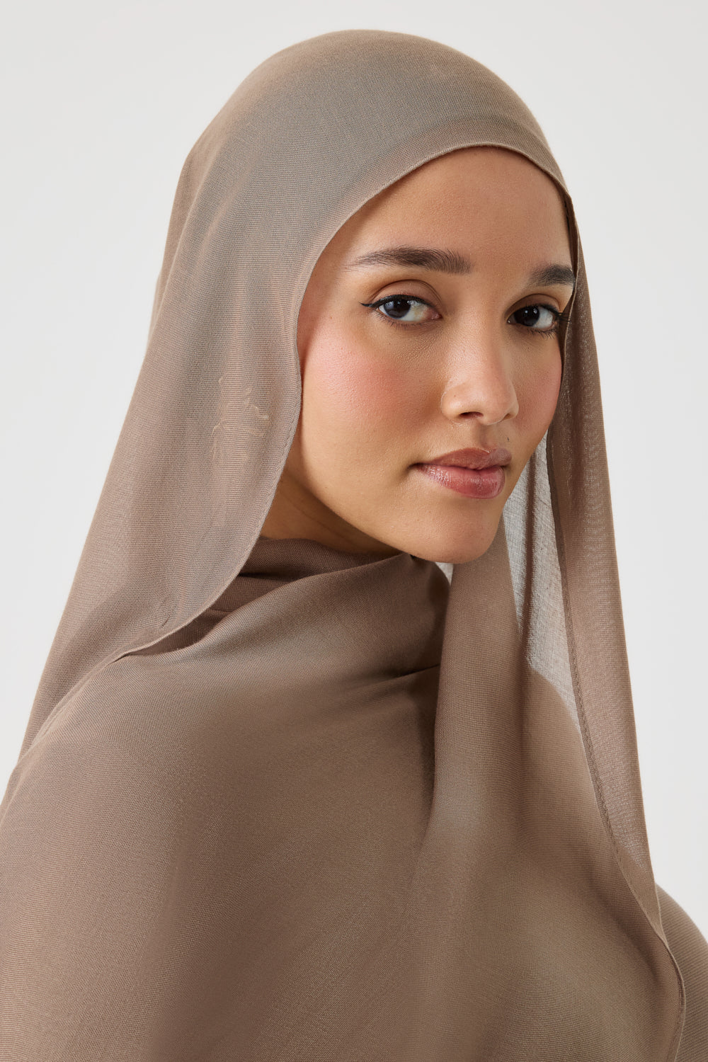 Bamboo Modal Hijab 3 Pack - Caramel, Clay & Mist - Image 3
