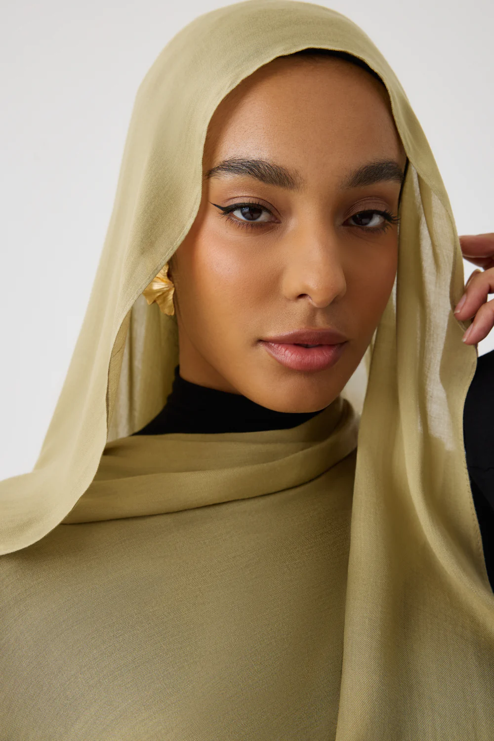 Bamboo Modal Hijab 3 Pack - Olive, Pistachio & Moss - Image 3