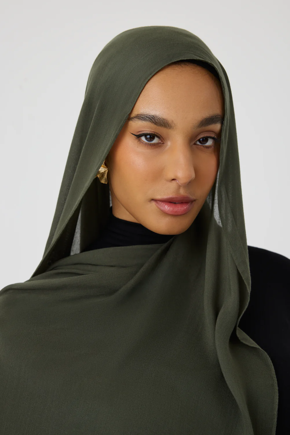 Bamboo Modal Hijab 3 Pack - Olive, Pistachio & Moss - Image 4