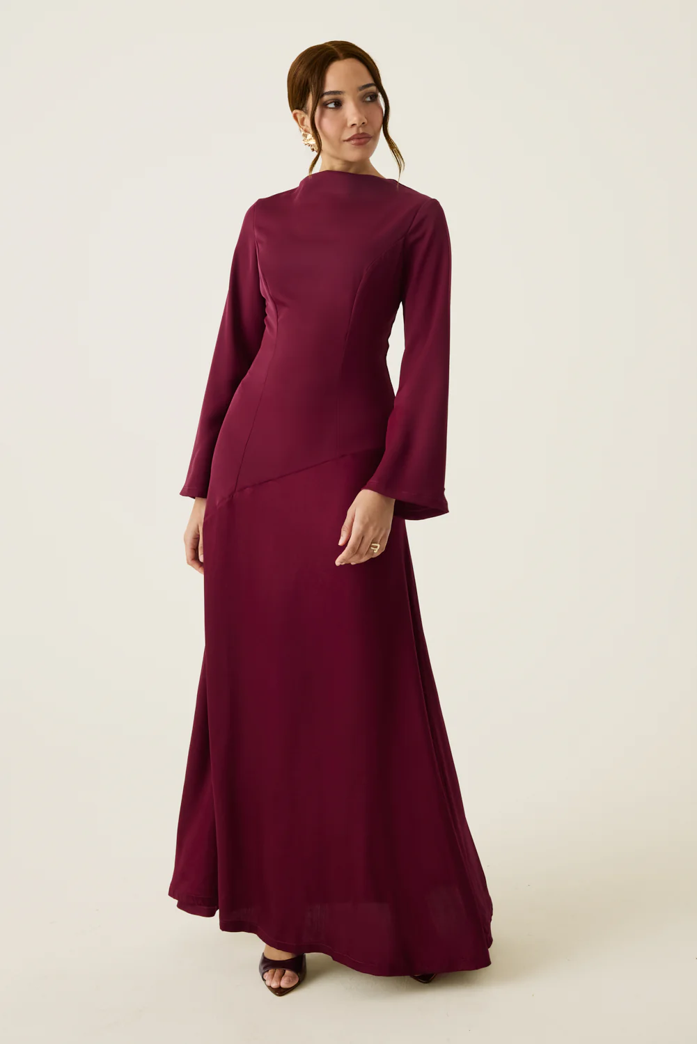 Contrast Dress