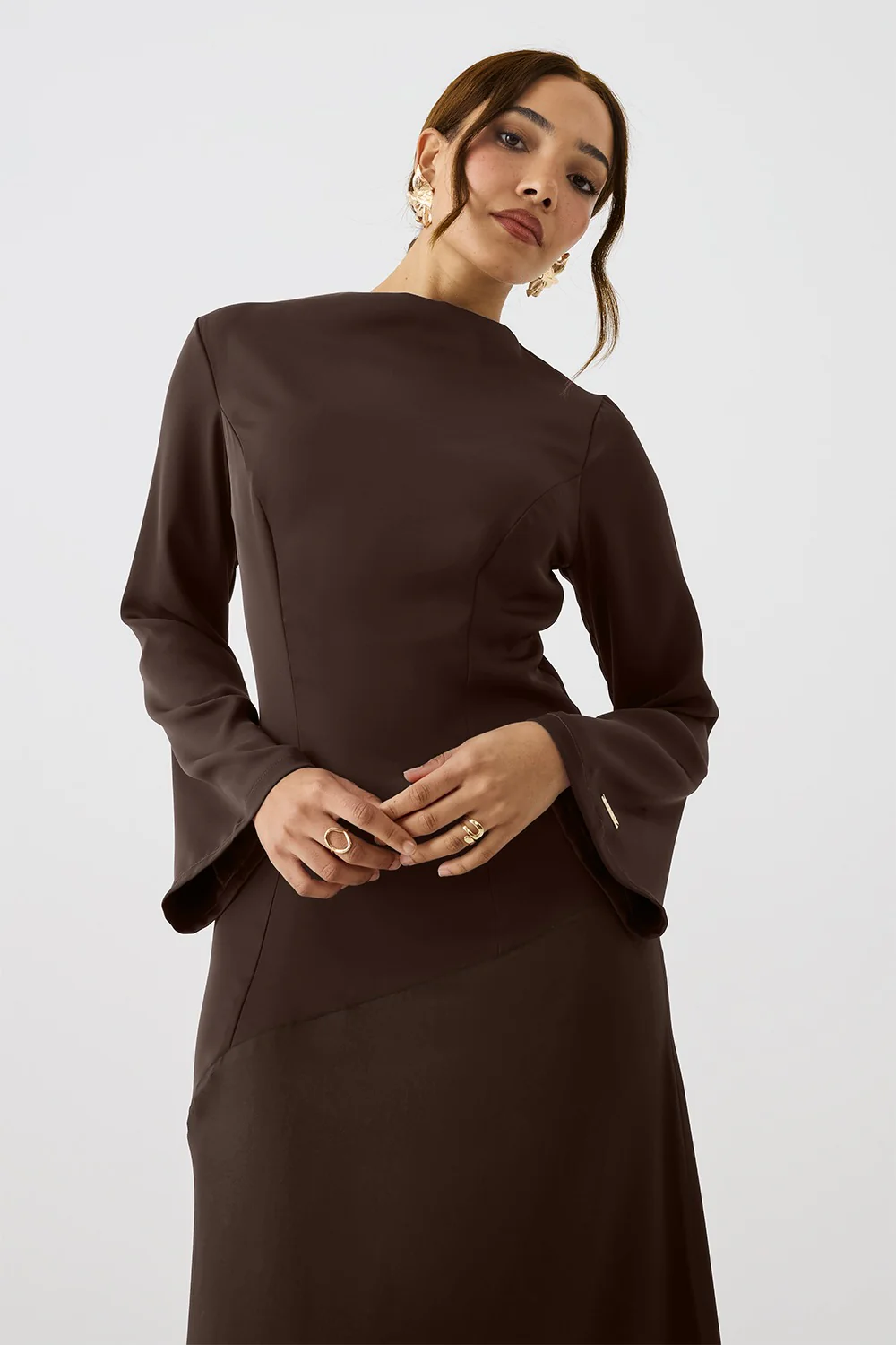 Contrast Dress - Image 16