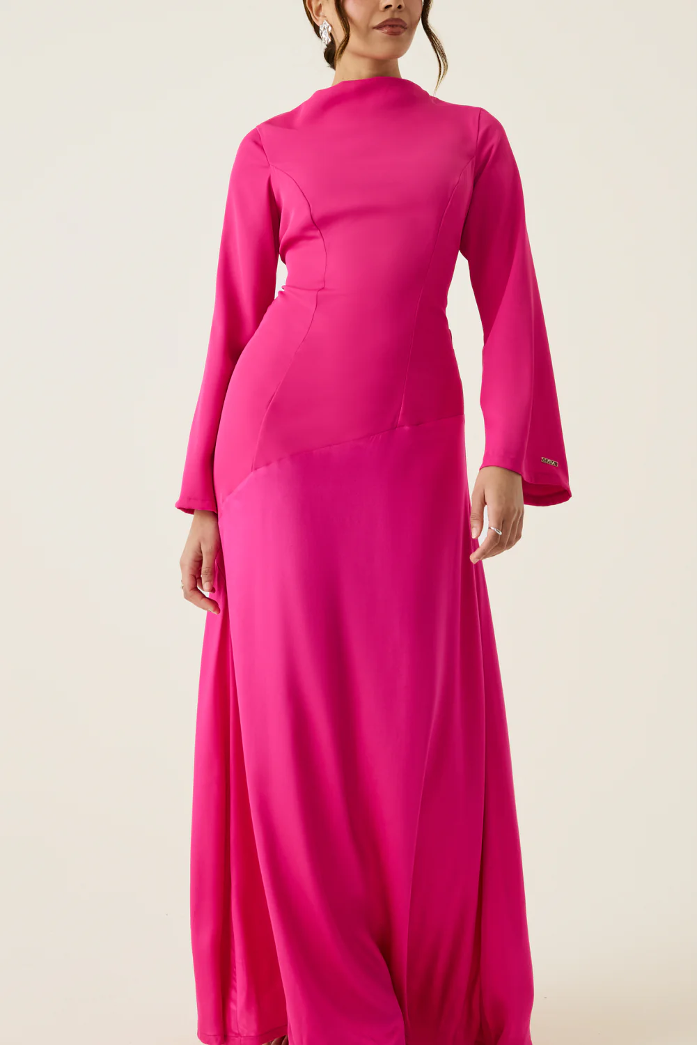 Contrast Dress - Image 17