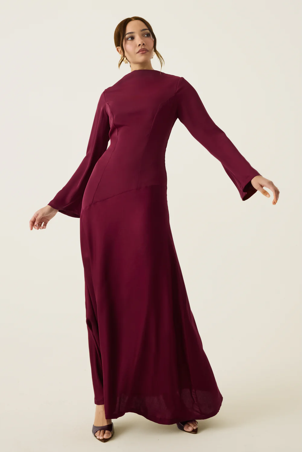 Contrast Dress - Image 2