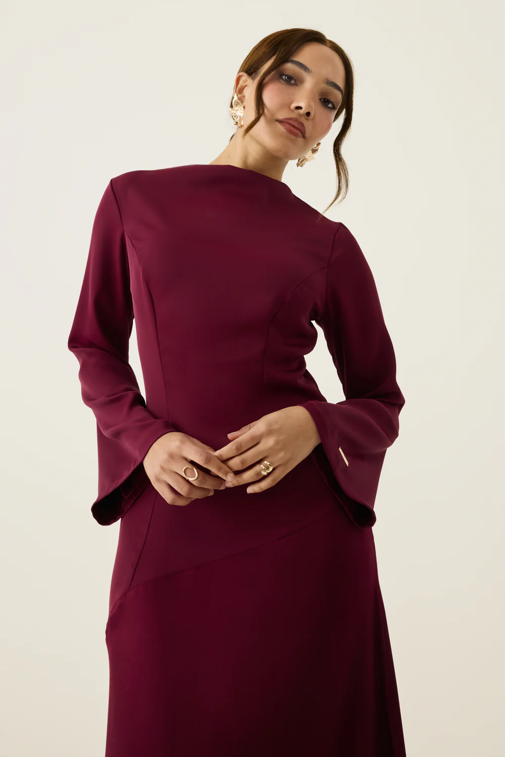 Contrast Dress - Image 3