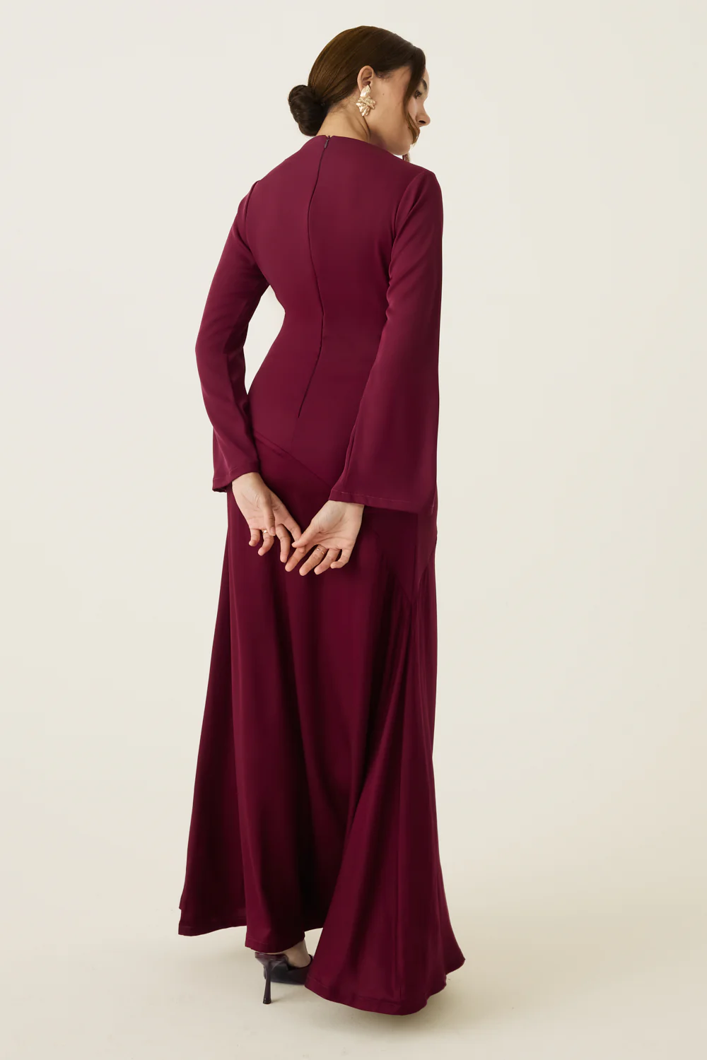 Contrast Dress - Image 4