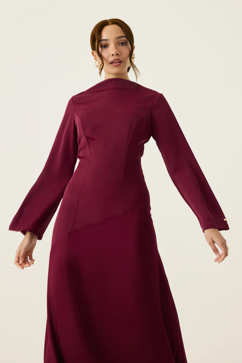 Contrast Dress - Image 5