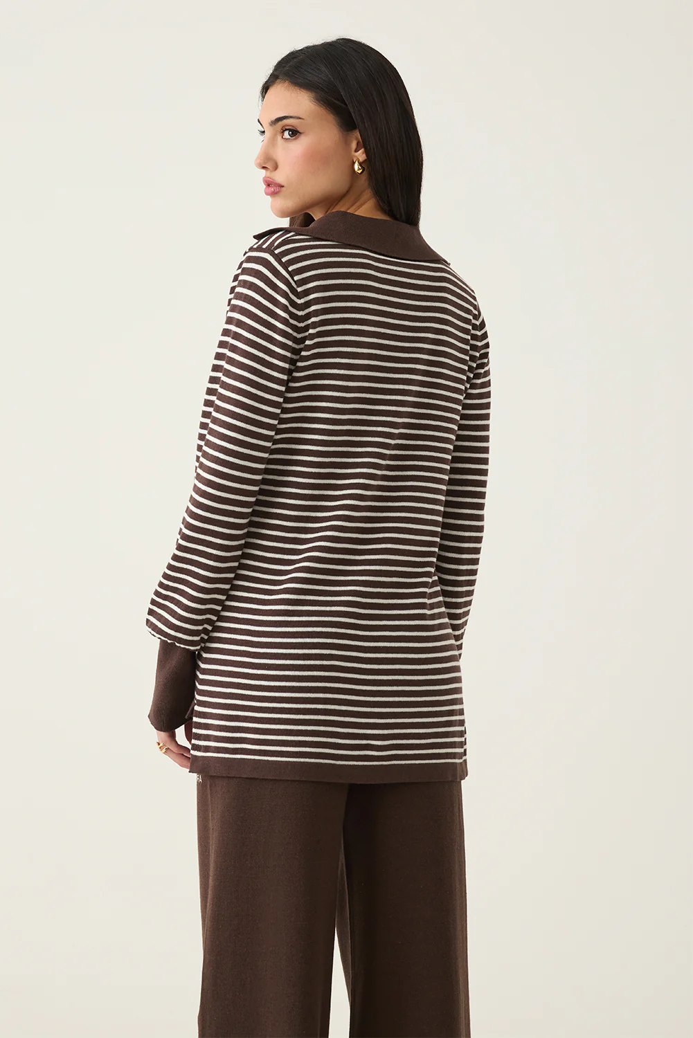 Sasha Striped Co-ord Top - Image 4