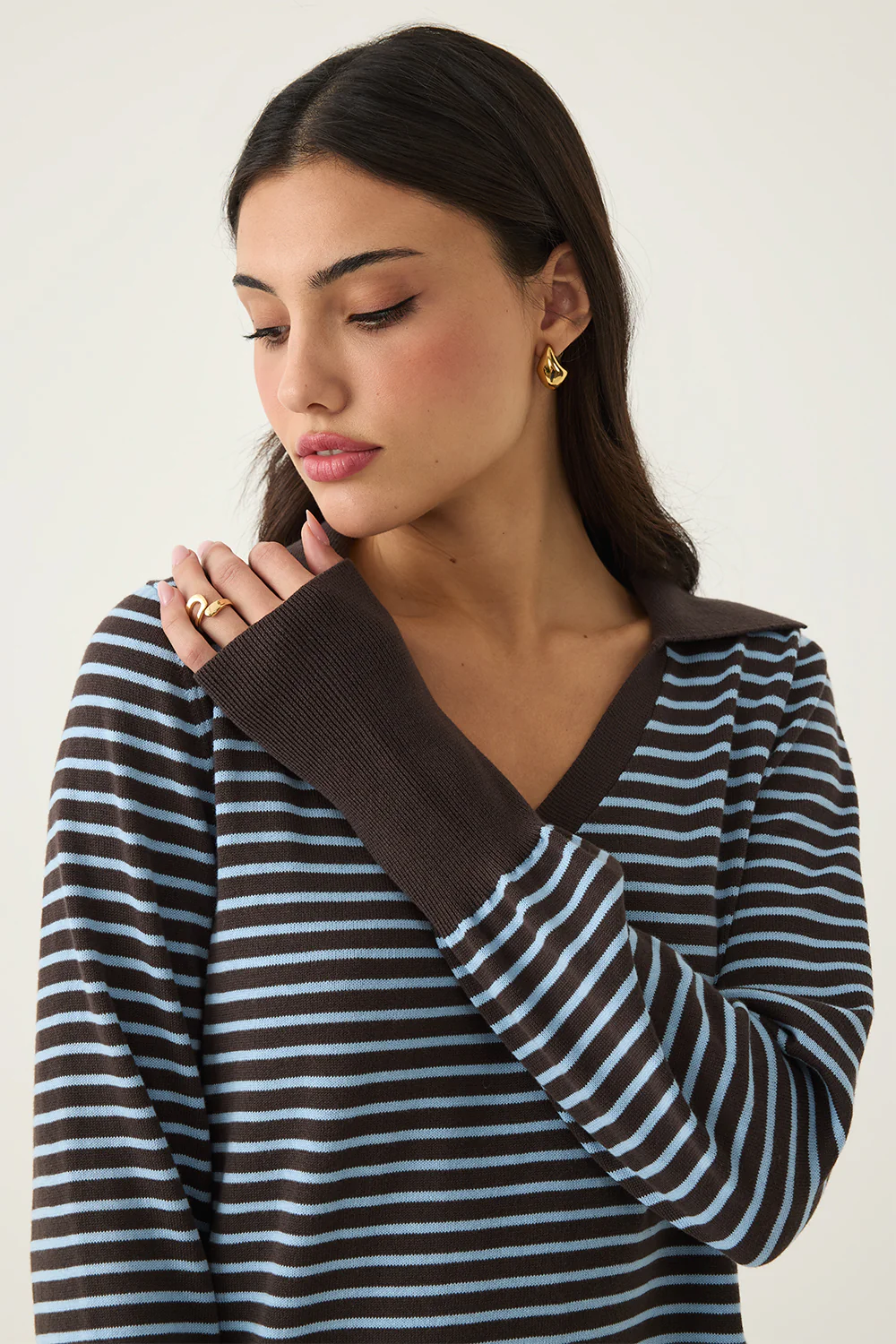 Sasha Striped Co-ord Top - Image 8