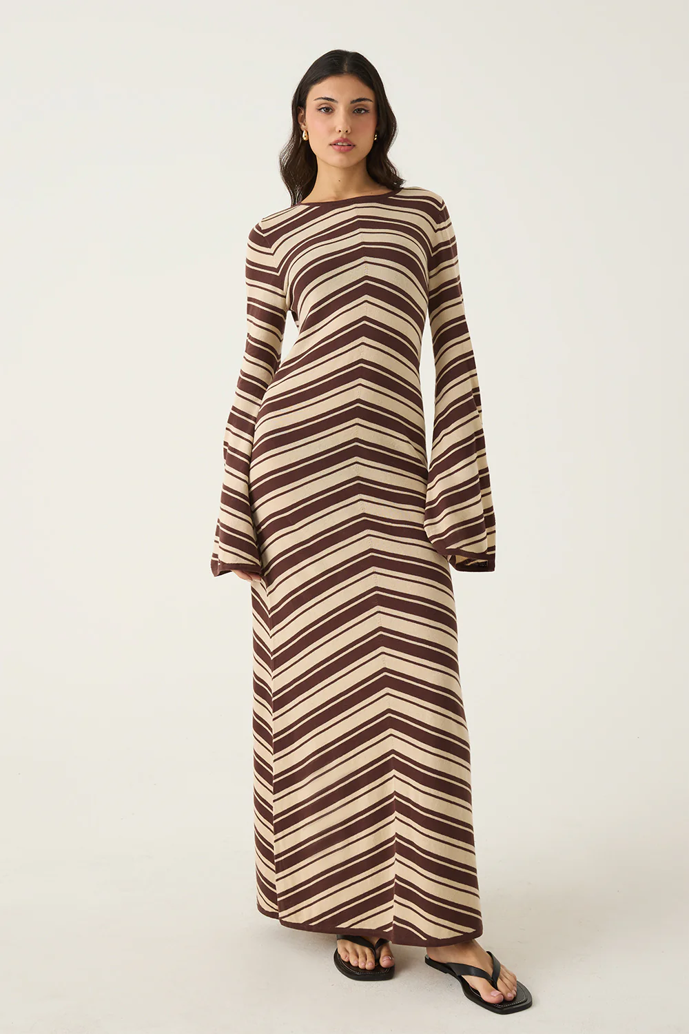 Siya Chevron Dress