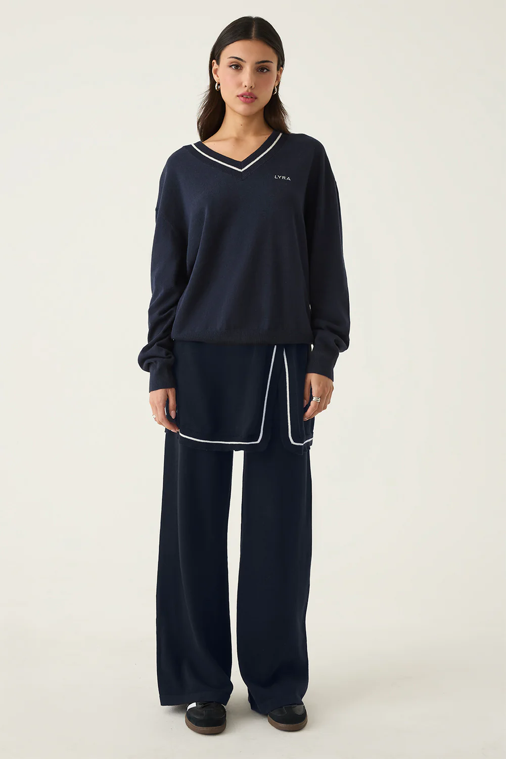 Vintage Knit Co-ord Trousers - Image 2