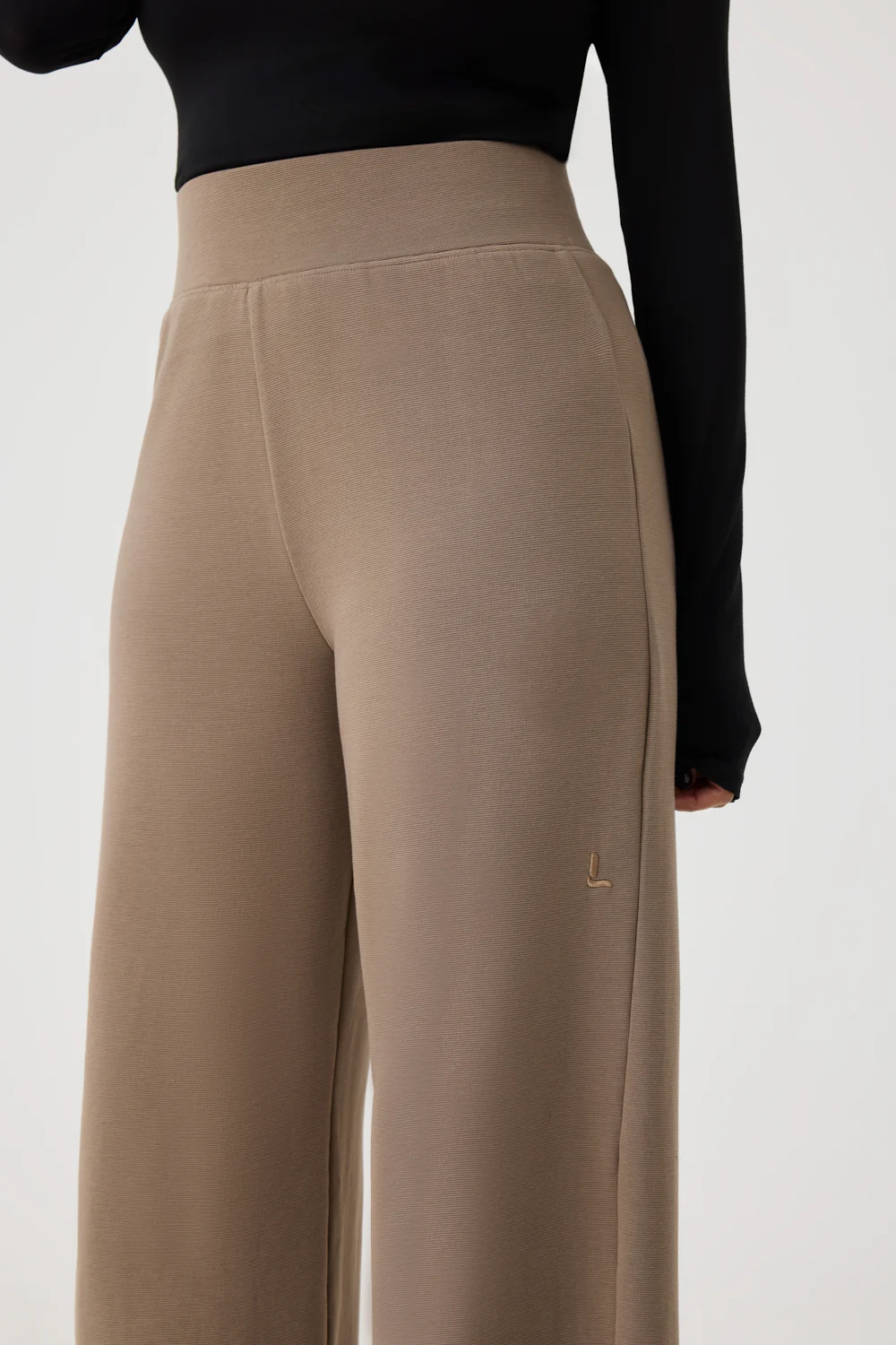 Wide Leg Waffle Co-ord Trouser - Image 10