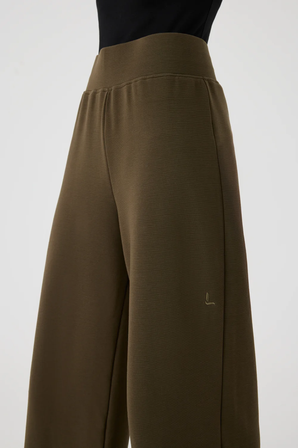Wide Leg Waffle Co-ord Trouser - Image 3