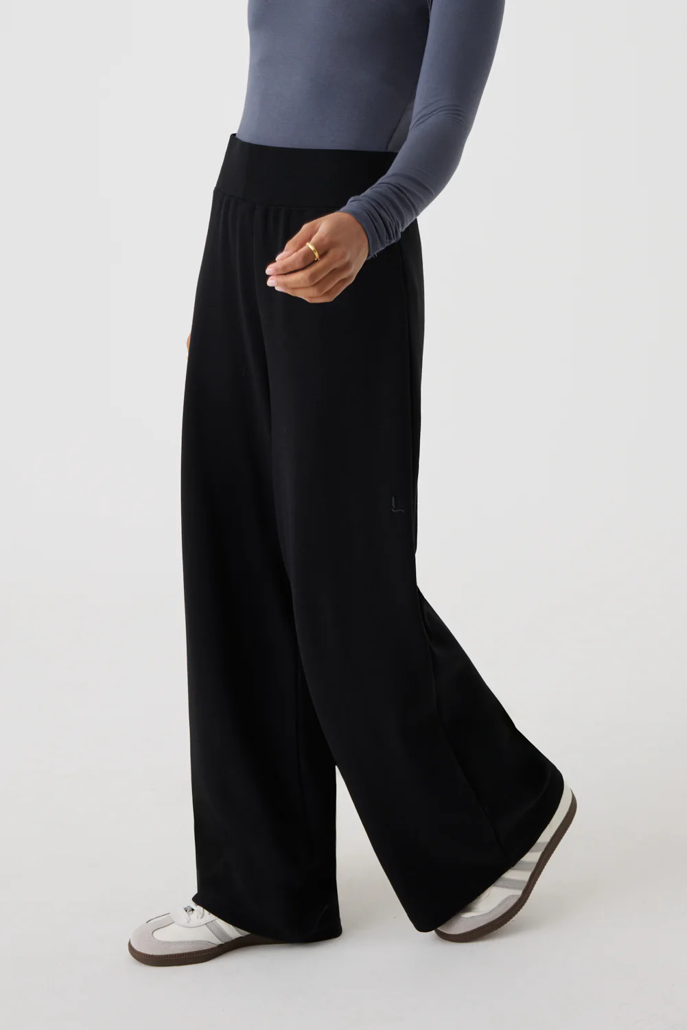 Wide Leg Waffle Co-ord Trouser - Image 5