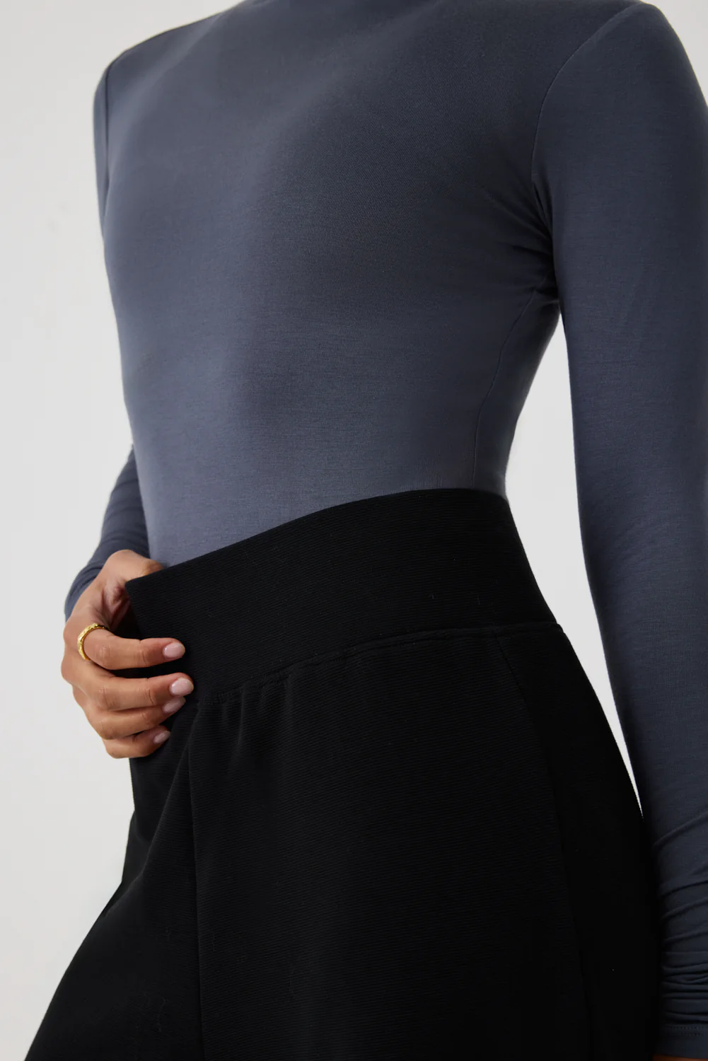Wide Leg Waffle Co-ord Trouser - Image 7